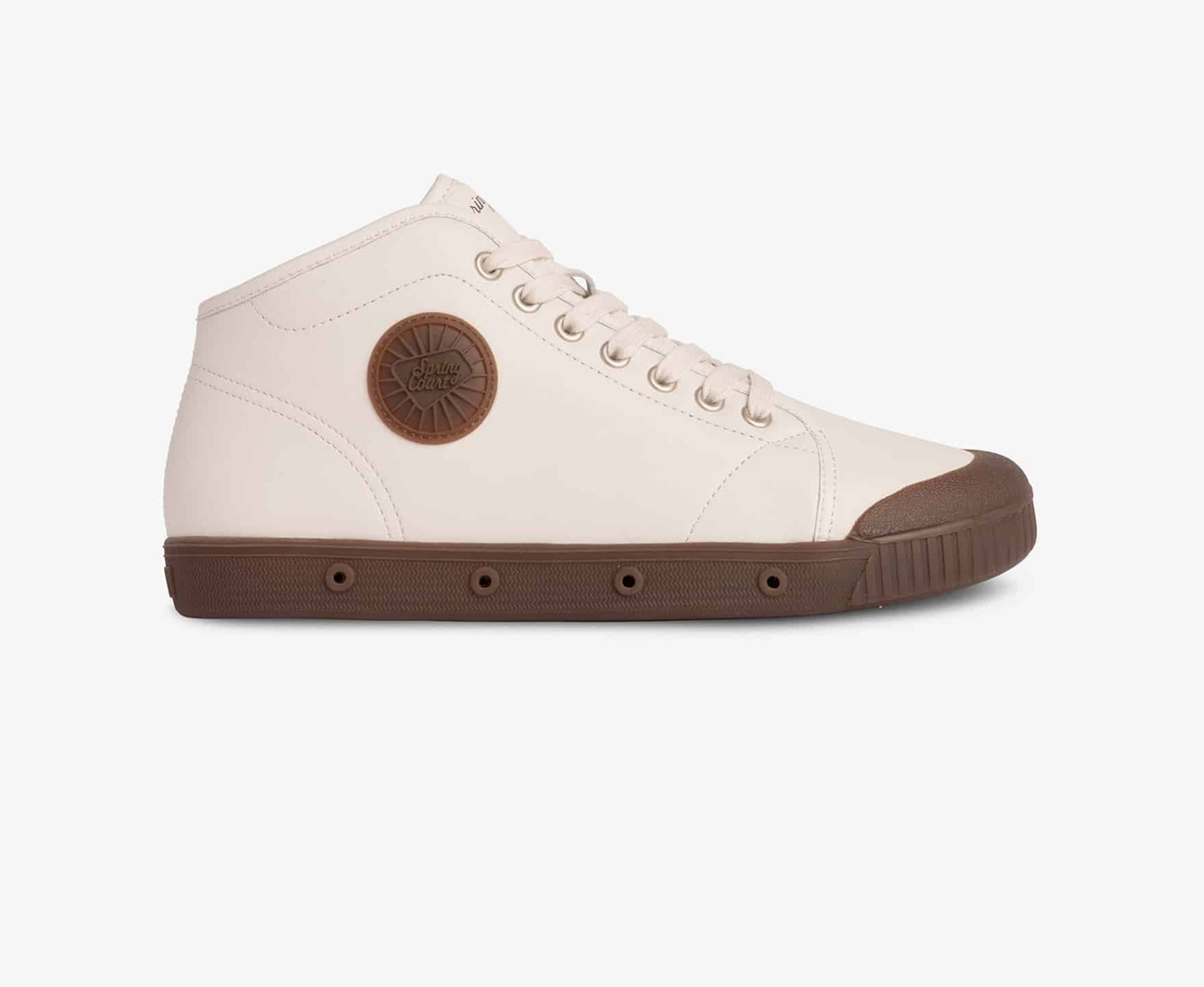 Spring Court B2 SHEEPSKIN Men's Trainers Beige | South Africa-75SERAGQM